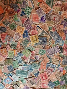 Staré známky 1000 ks - 2