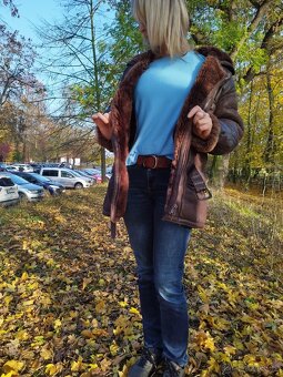 Kožená zimní bunda - 2