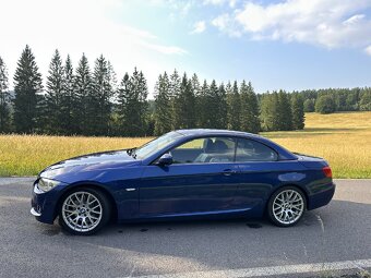 BMW 335i e93 cabrio, LeMans Blue, DKG, M-paket, n55 - 2