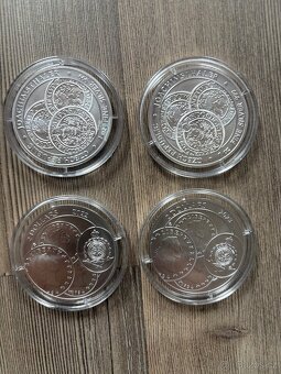 2x 1oz stříbrný TOLAR z České mincovny 2022 a 2023 - 2