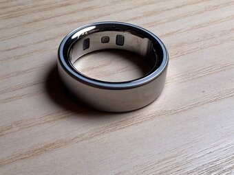 Oura Ring 4 Brushed Silver velikost 11 - 2
