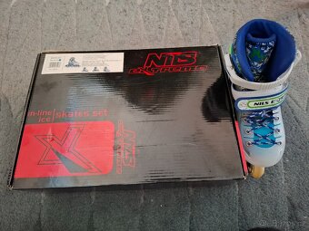 4v1 Dětské brusle lední a inline Nils Extreme - 2