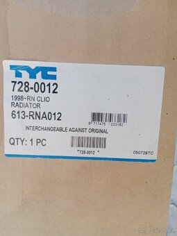 Chladič Renault Clio - 2