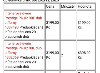 Interiérové dveře - 2