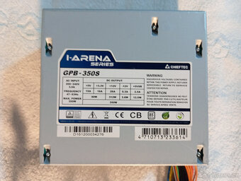PC - Zdroj: Chieftec GPB-350S - 350W - 2