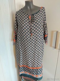 Šaty letní Boho styl vzorované vel.2xl/3xl odpovídá 44 - 2