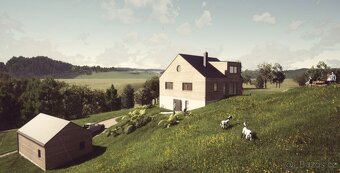 Stavební parcela vč. st. povolení, louka 26 000 m2 - 2