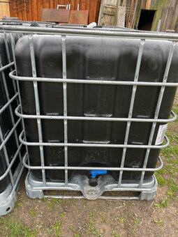 Nádrž IBC 1000l černá - 2