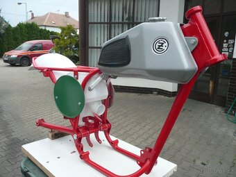 Rám ČZ motokros - 2