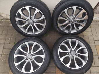ALU 5x114.3 r17 NISSAN + PNEU - PĚKNÁ SADA - 2