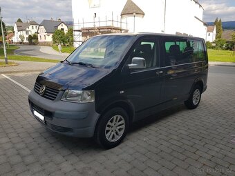 Volkswagen transporter T5 2.5tdi 96kw 2008 tažné 9 sedadel - 2