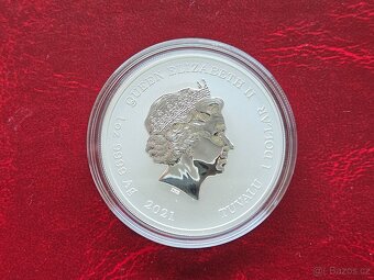 1 oz stříbrná mince Black Flag Red Flag Fleet - 2