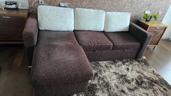 3místná rozkládací pohovka sedačka - 2