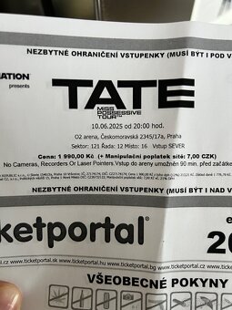 Tate miss possessive tour - 2