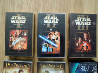 Star Wars , Terminátor, Pán prstenů Star Trek VHS - 2