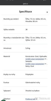 Zahradní křeslo - 2