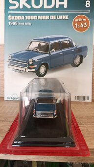 Škoda 1000 MBG DELUXE 1968 DeAgostini 1:43 - 2
