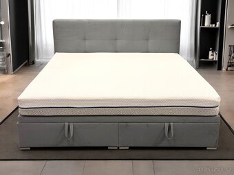 Nová postel 180x200 + nova matrace - 2