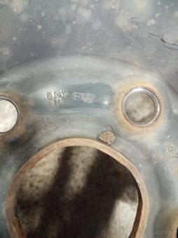 Prodám plechový disk Octavia 5x112x57 ET 47 - 2