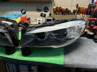 BMW 5 F10/11 nedynamic xenon, přestavba na Bi-LED - 2