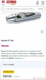 Digitální teploměr Beurer FT 60 - 2