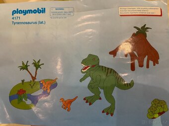 Playmobil 4171 Tyranosaurus Rex a Velociraptoři - 2