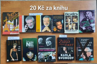 Knihy herci, známé osobnosti - 2