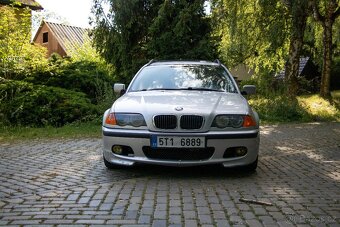 BMW E46 320d nová STK, sada kol k autu - 2