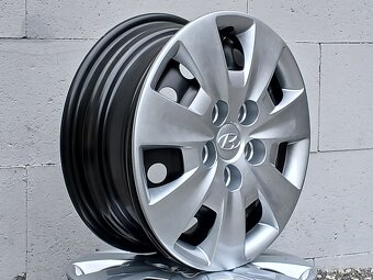 Nové orig plech.disky + poklice Hyundai I30 5,5J 15" ET47 - 2