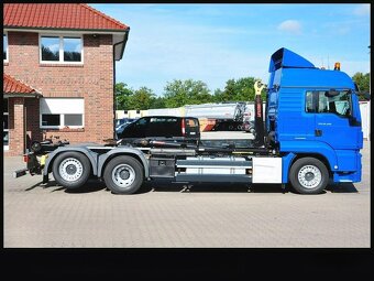 MAN TGS 26 26.460 6x2 / Hiab nosič abrol kontejnerů / 213tkm - 2