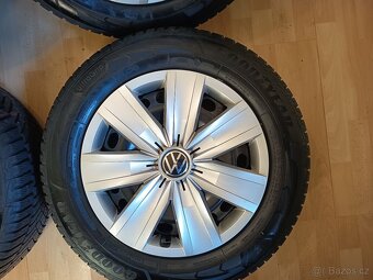 Originální VW disky 16″ + pneumatiky 215/60R16 –Passat B7,B8 - 2
