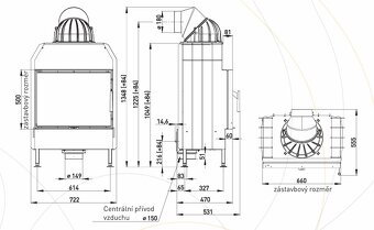 ROMOTOP široká vložka KV 025LN - 2
