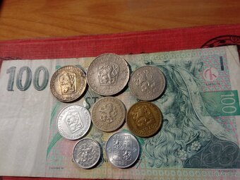 MINCE ČESKOSLOVENSKA+BANKOVKA 100 KČ - 2