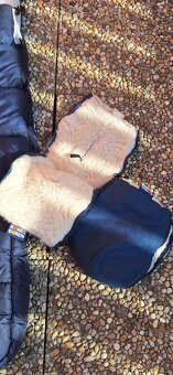 Fusak a rukávníky  s ovčí vlnou - 2