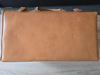 kvalitní cestovní taška kožená - 2