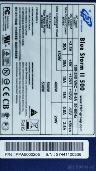 Zdroj FSP 500-60GLN - 2