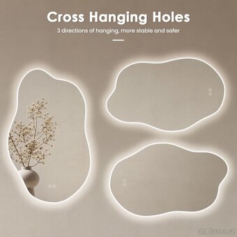 Koupelnové zrcadlo luxus - 2