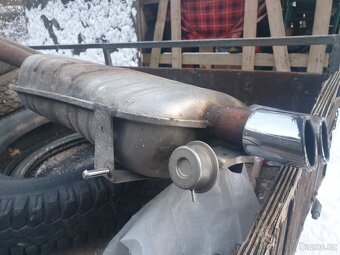 BMW e46 výfuk - touring - 2