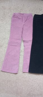 Manžestráky vel 128 H&M divčí - 2