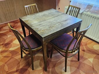 Stůl a 4 židle - 2