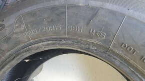 Nové 2x 215/70 r15 - 2