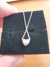 Pandora řetízek - náhrdelník srdíčko 585, 925 - 2