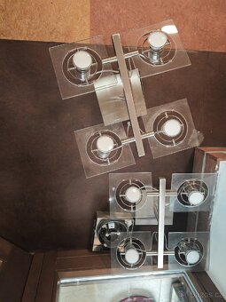 Silna stropni/nastenna svitididla ikea vcetne 4xled - 2