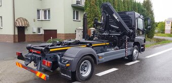 MERCEDES-BENZ ATEGO 1222 hákový nosič + hydr. ruka - 2