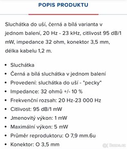 Sluchátka Maxell - 2