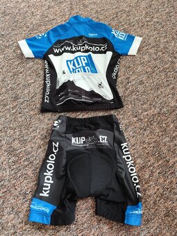 Dětský cyklo set (dres + kraťasy) - 2