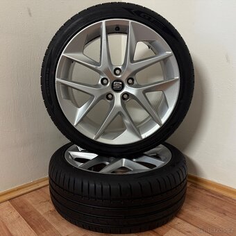 SEAT LEON FR 5x112 R18 ET51+LETNÍ 225/40R18 7,5mm - 2