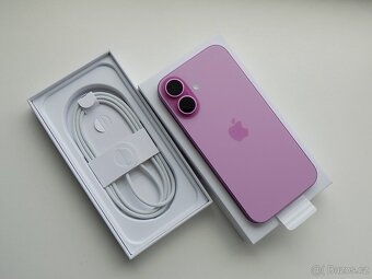 APPLE iPhone 16 128GB Pink - ZÁRUKA - NEPOUŽIT - 2