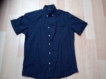 Pánská košile s krátkým a dlouhým rukávem-vel. L/XL - 2