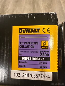 Hřebíkovačka AKU DeWALT DCN692P2 - 2